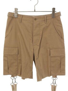 Celine Logo Strap Cargo Shorts 44
